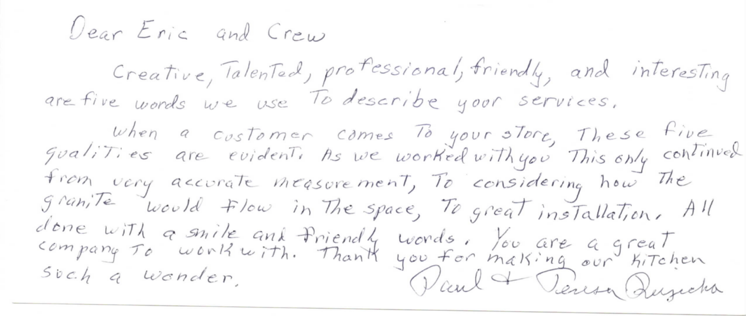 Paul and Teresa Mountaintop Stoneworks